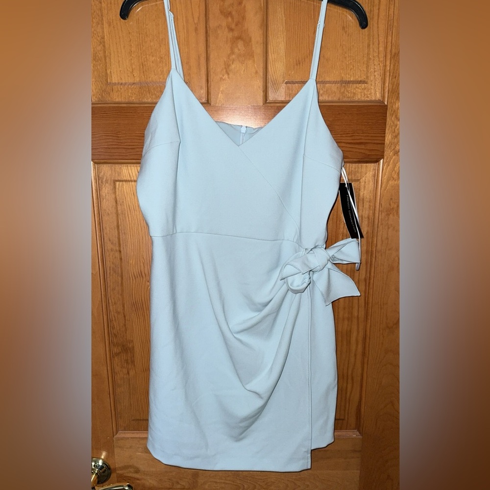 Baby Blue Short Dress